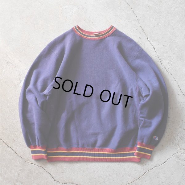画像1: 1990s Champion リバースウィーブスウェット　 "リブライン目無し"　 表記L 