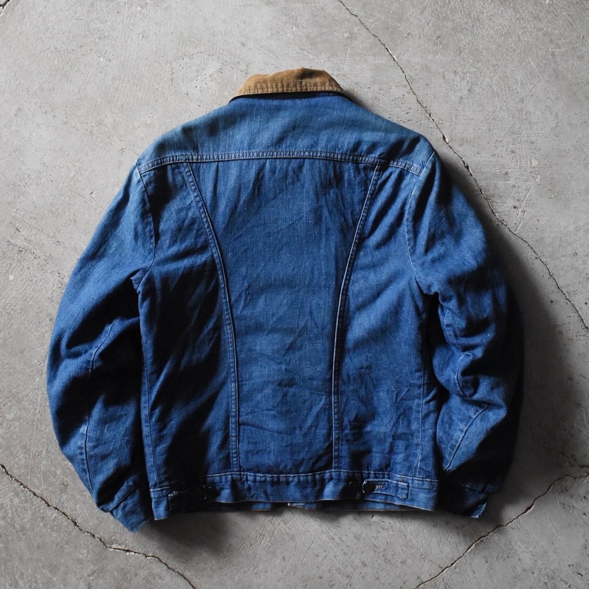 画像2: 1970s Wrangler 257MJL デニムボアジャケット　 "MADE IN USA"　 表記42L  (2)
