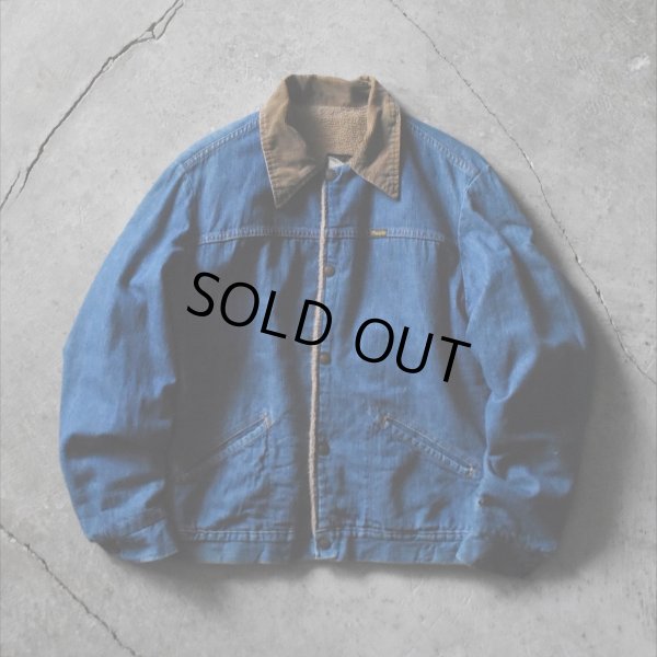 画像1: 1970s Wrangler 257MJL デニムボアジャケット　 "MADE IN USA"　 表記42L 