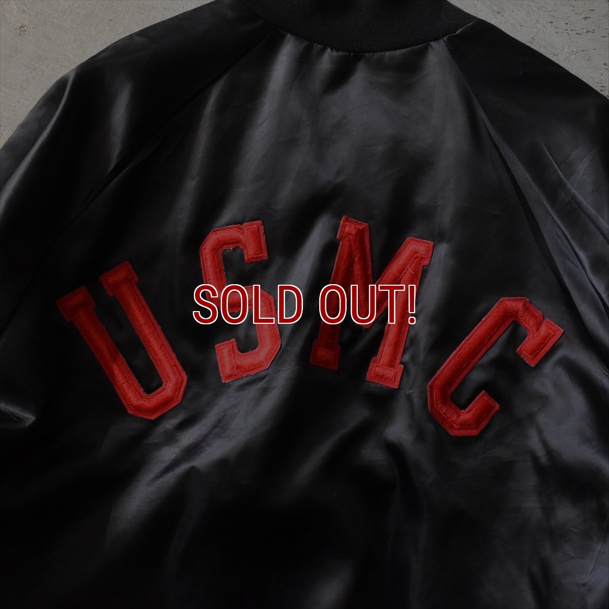 画像7: 1980-90s USMC ナイロンサテンジャケット　 "MADE IN USA"　 表記XL  (7)