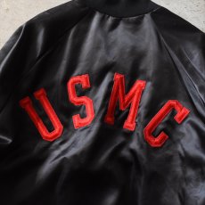 画像7: 1980-90s USMC ナイロンサテンジャケット　 "MADE IN USA"　 表記XL  (7)