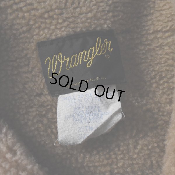 画像3: 1970s Wrangler 257MJL デニムボアジャケット　 "MADE IN USA"　 表記42L 