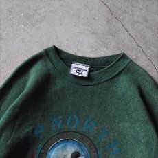 画像3: 1990s Lee HEAVYWEIGHT プリントスウェット　 "MADE IN USA"　 表記XL  (3)