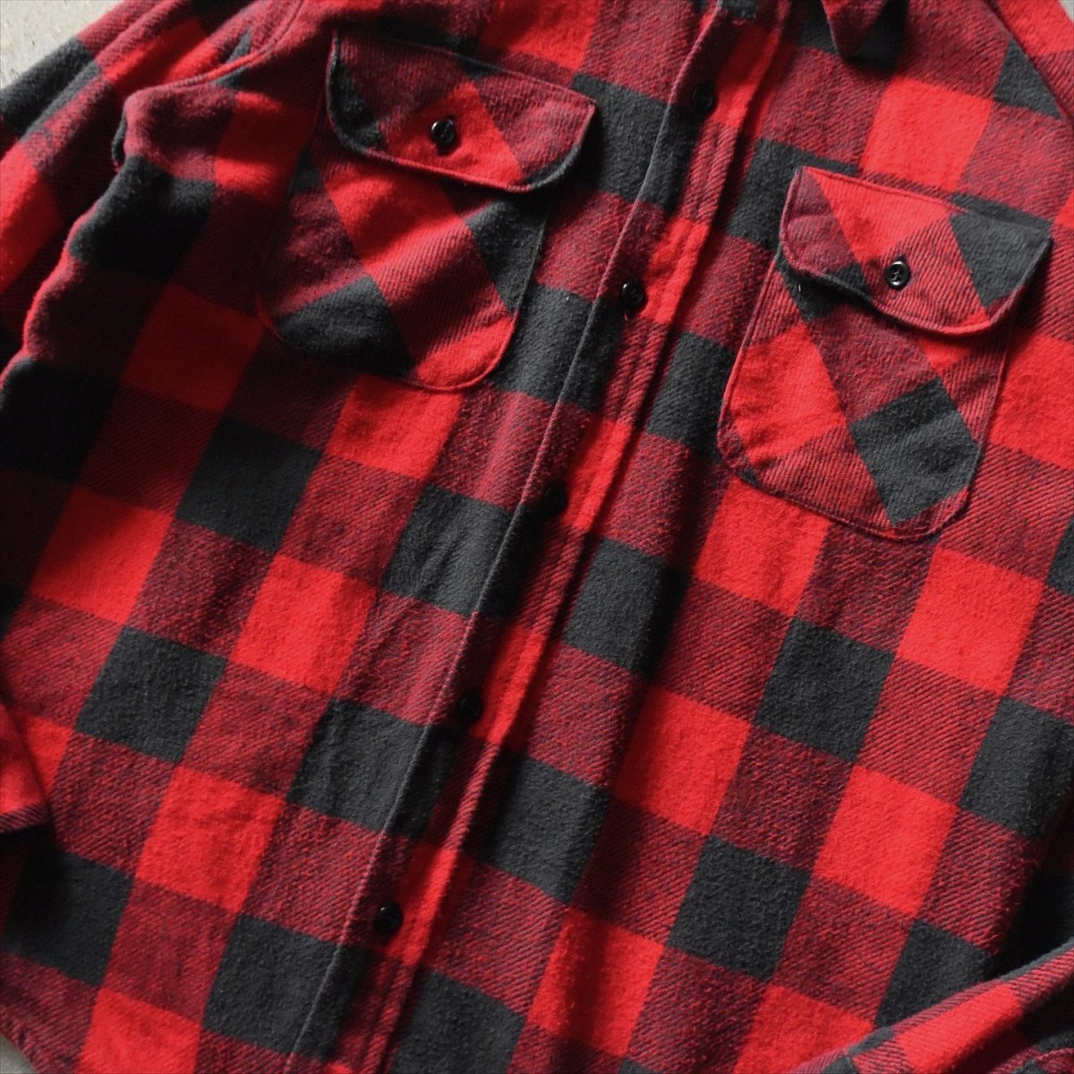 画像6: 1980s Mr.Leggs ヘビーネルシャツ　 "MADE IN USA"　 表記M  (6)