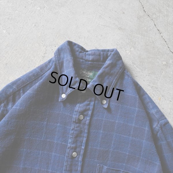 画像4: GITMAN BROS.× J.CREW ネルBDシャツ　 "MADE IN USA"　 表記M 