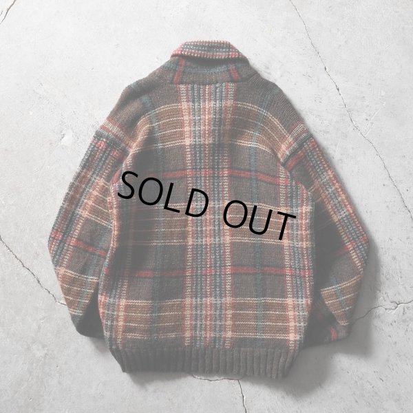 画像2: Polo by RalphLauren ショールカラーウールニットセーター　 表記L 