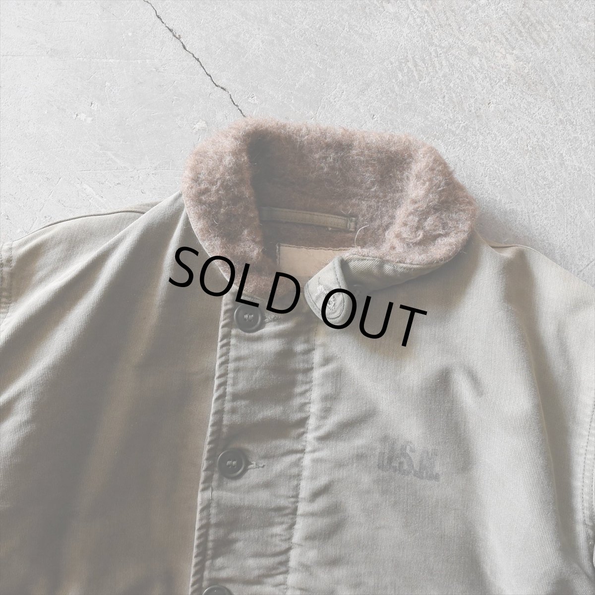 画像4: 1950s US.NAVY N-1デッキジャケット　 表記38  (4)