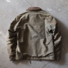 画像2: 1950s US.NAVY N-1デッキジャケット　 表記38  (2)