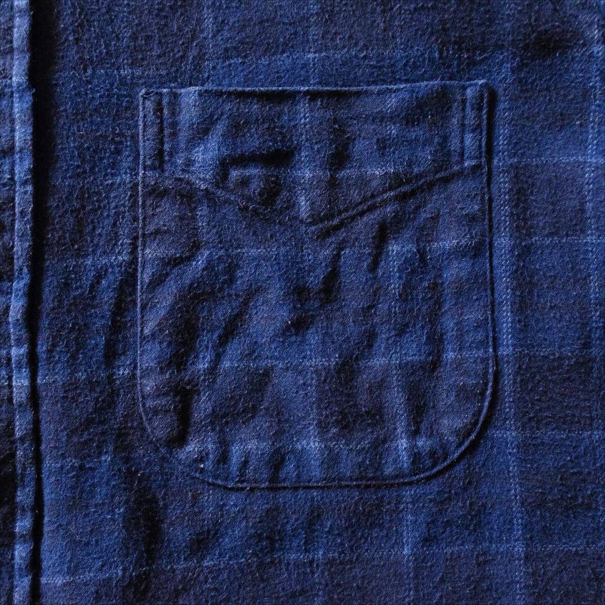 画像7: GITMAN BROS.× J.CREW ネルBDシャツ　 "MADE IN USA"　 表記M  (7)