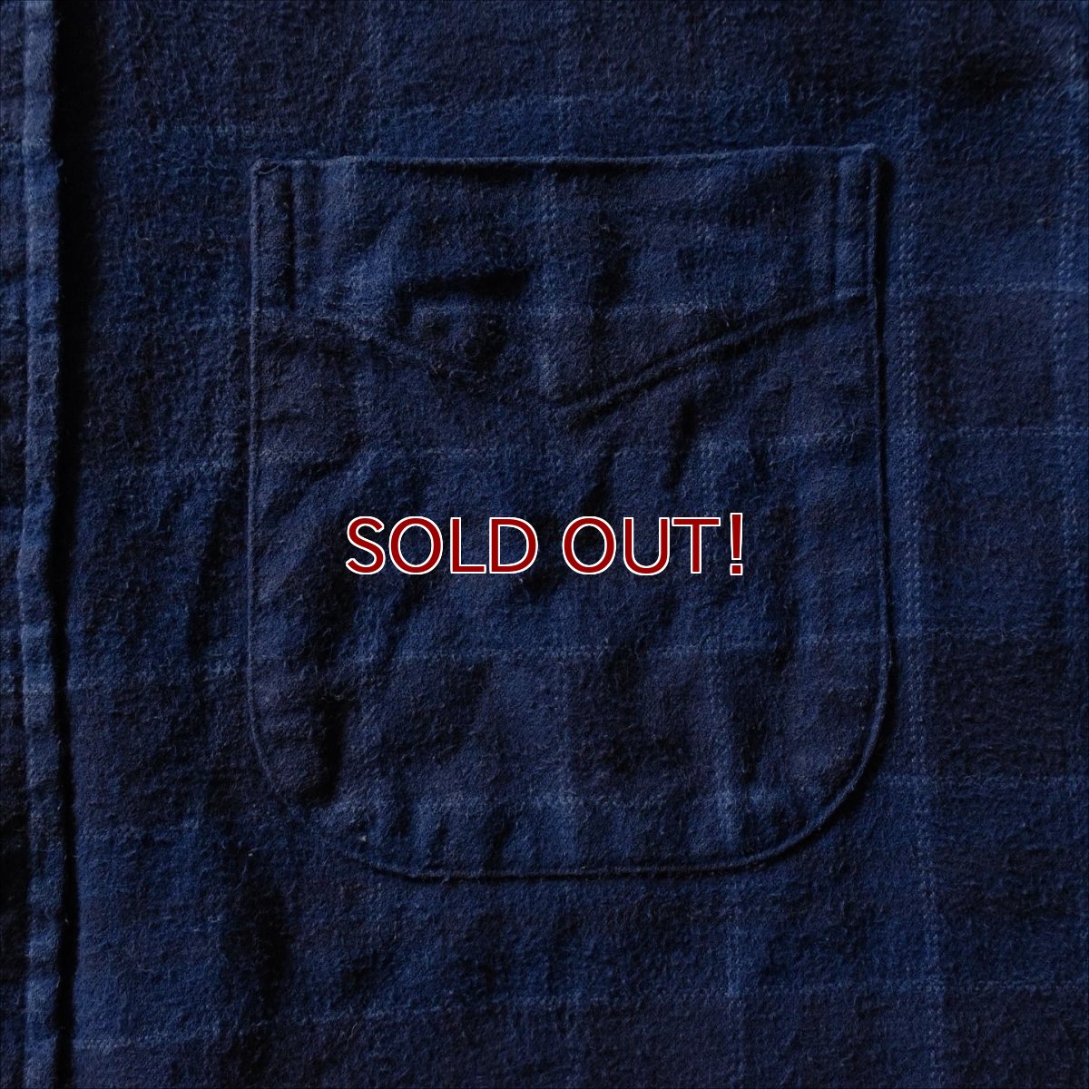 画像7: GITMAN BROS.× J.CREW ネルBDシャツ　 "MADE IN USA"　 表記M  (7)