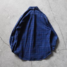 画像2: GITMAN BROS.× J.CREW ネルBDシャツ　 "MADE IN USA"　 表記M  (2)