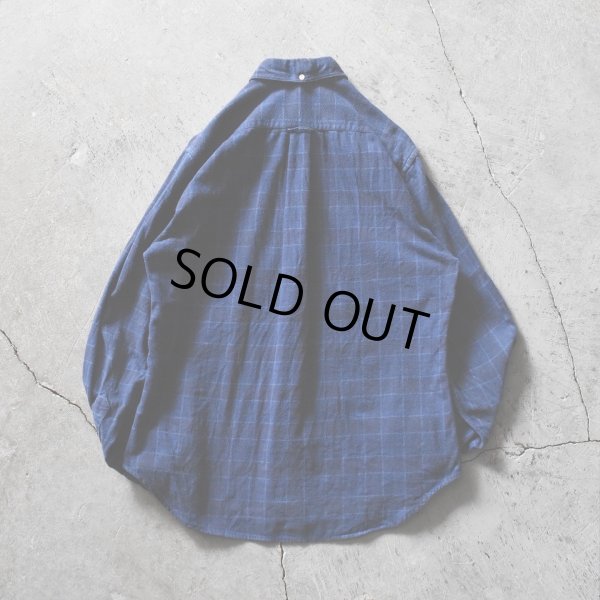 画像2: GITMAN BROS.× J.CREW ネルBDシャツ　 "MADE IN USA"　 表記M 