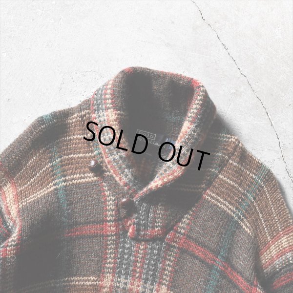 画像4: Polo by RalphLauren ショールカラーウールニットセーター　 表記L 