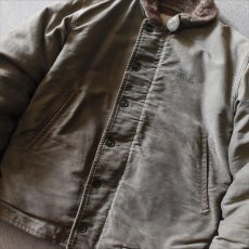 画像5: 1950s US.NAVY N-1デッキジャケット　 表記38  (5)