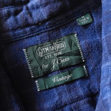 画像3: GITMAN BROS.× J.CREW ネルBDシャツ　 "MADE IN USA"　 表記M  (3)