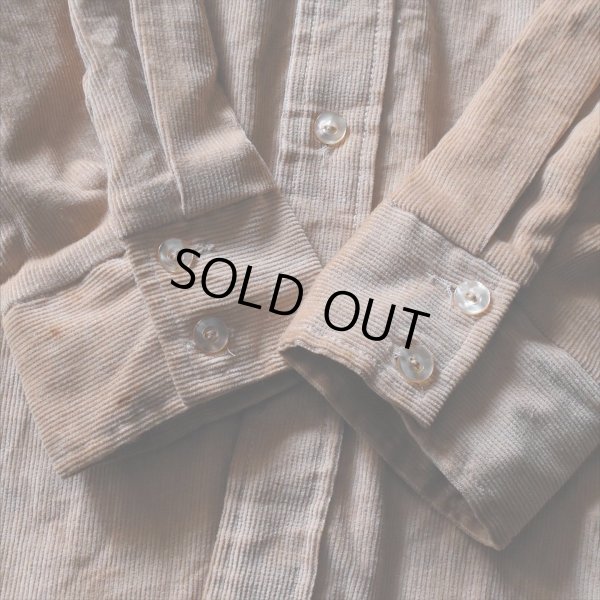 画像7: 1970s KENNINGTON プリントコーデュロイシャツ　 表記L 