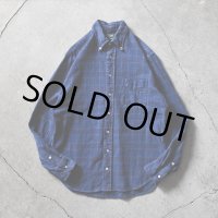 GITMAN BROS.× J.CREW ネルBDシャツ　 "MADE IN USA"　 表記M 