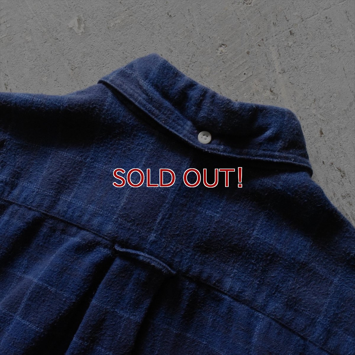 画像5: GITMAN BROS.× J.CREW ネルBDシャツ　 "MADE IN USA"　 表記M  (5)