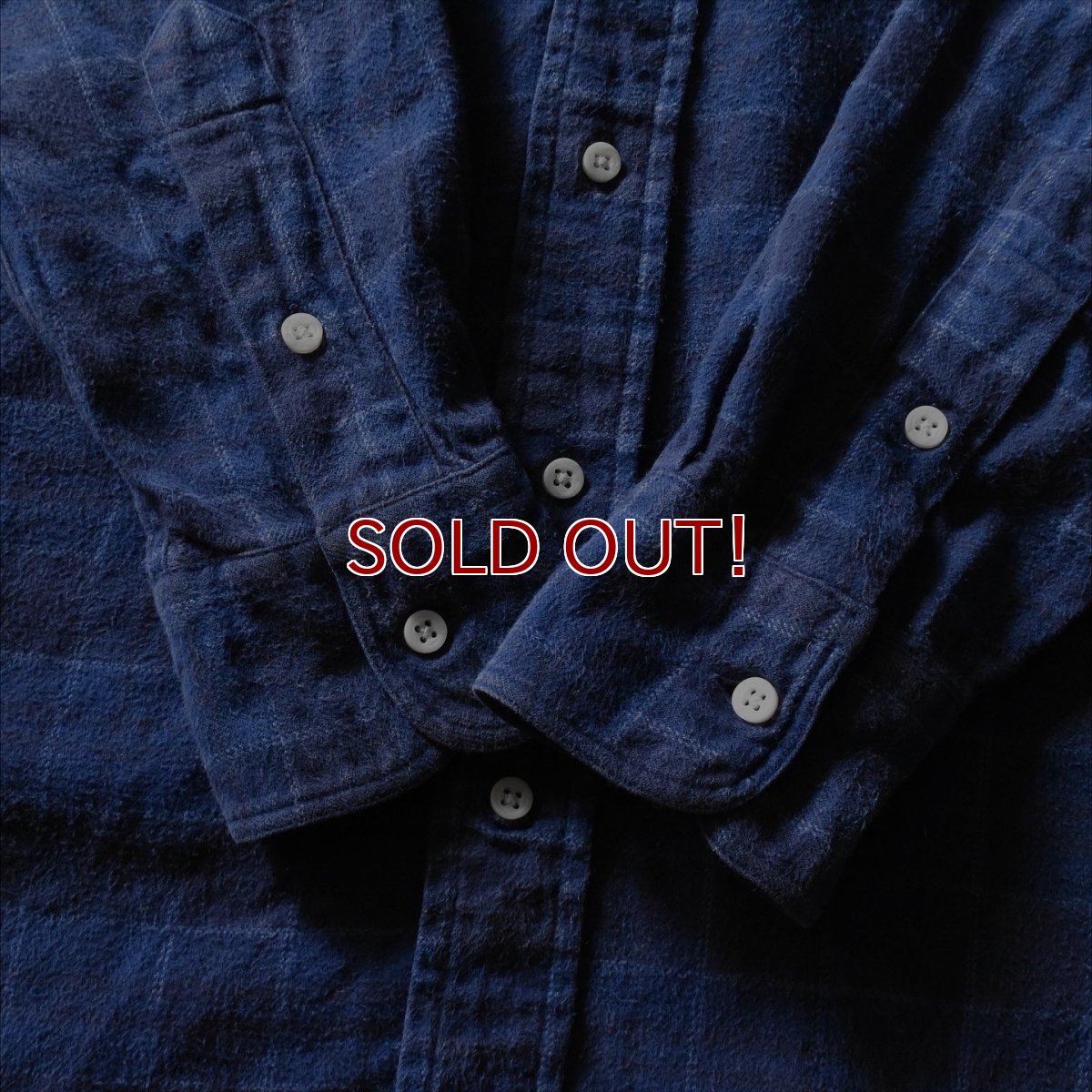 画像9: GITMAN BROS.× J.CREW ネルBDシャツ　 "MADE IN USA"　 表記M  (9)