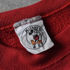 画像2: 1990s MICKEY&Co. スウェット　 実寸L-XL  (2)