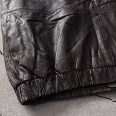 画像21: 1980-90s EDDIE BAUER レザーダウンベスト　 表記XL  (21)