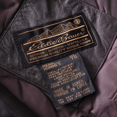 画像4: 1980-90s EDDIE BAUER レザーダウンベスト　 表記XL  (4)