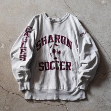 画像1: 1980s Champion リバースウィーブスウェット　 "SHARON SOCCER EAGLES"　 表記L  (1)