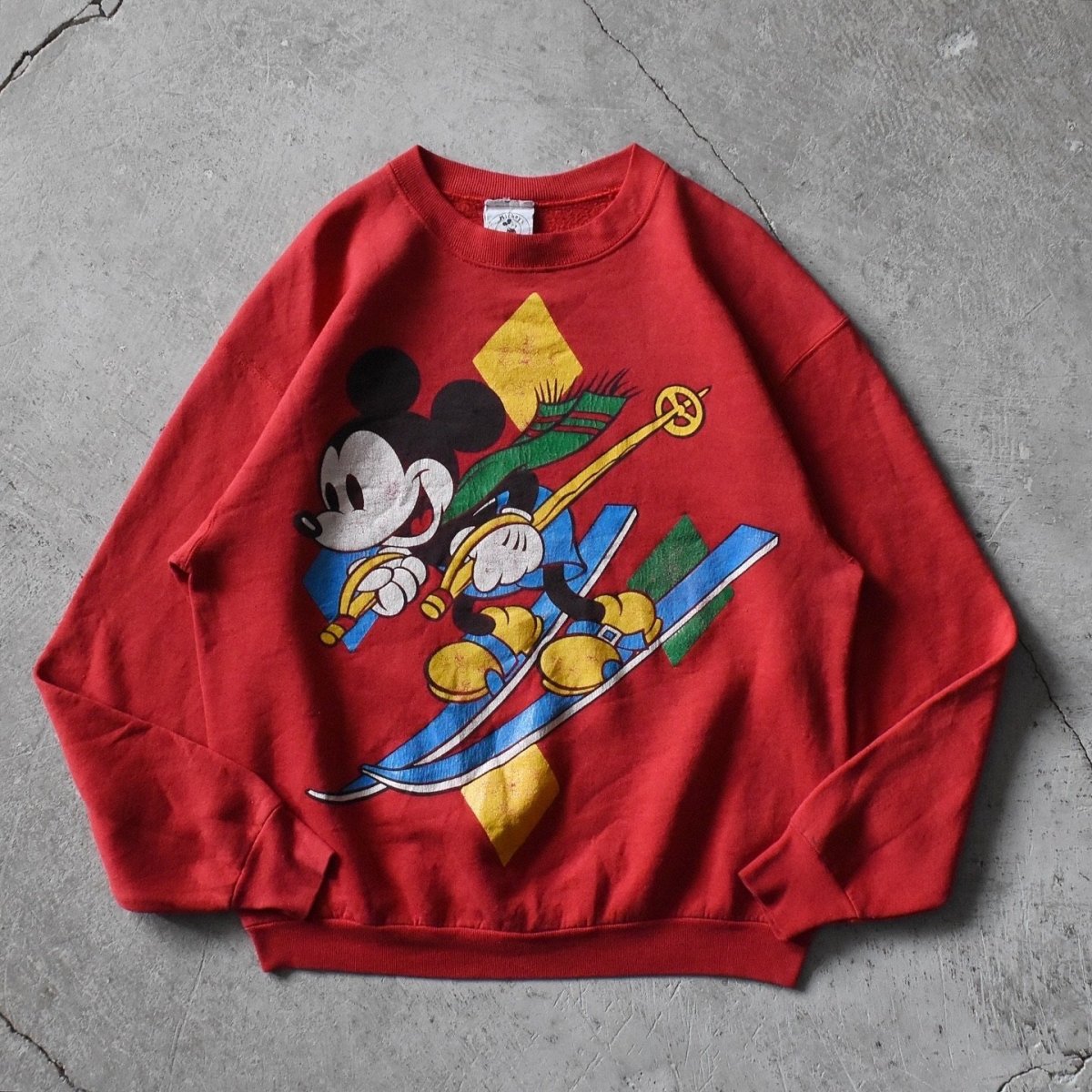 画像1: 1990s MICKEY&Co. スウェット　 実寸L-XL  (1)