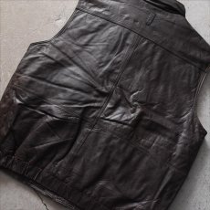 画像20: 1980-90s EDDIE BAUER レザーダウンベスト　 表記XL  (20)