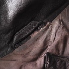 画像5: 1980-90s EDDIE BAUER レザーダウンベスト　 表記XL  (5)