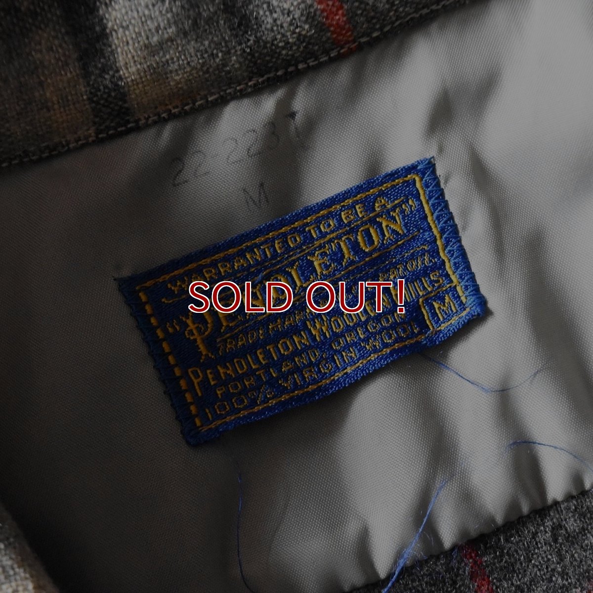 画像3: 1950s PENDLETON ウールシャツ　 "MADE IN USA"　 表記M  (3)