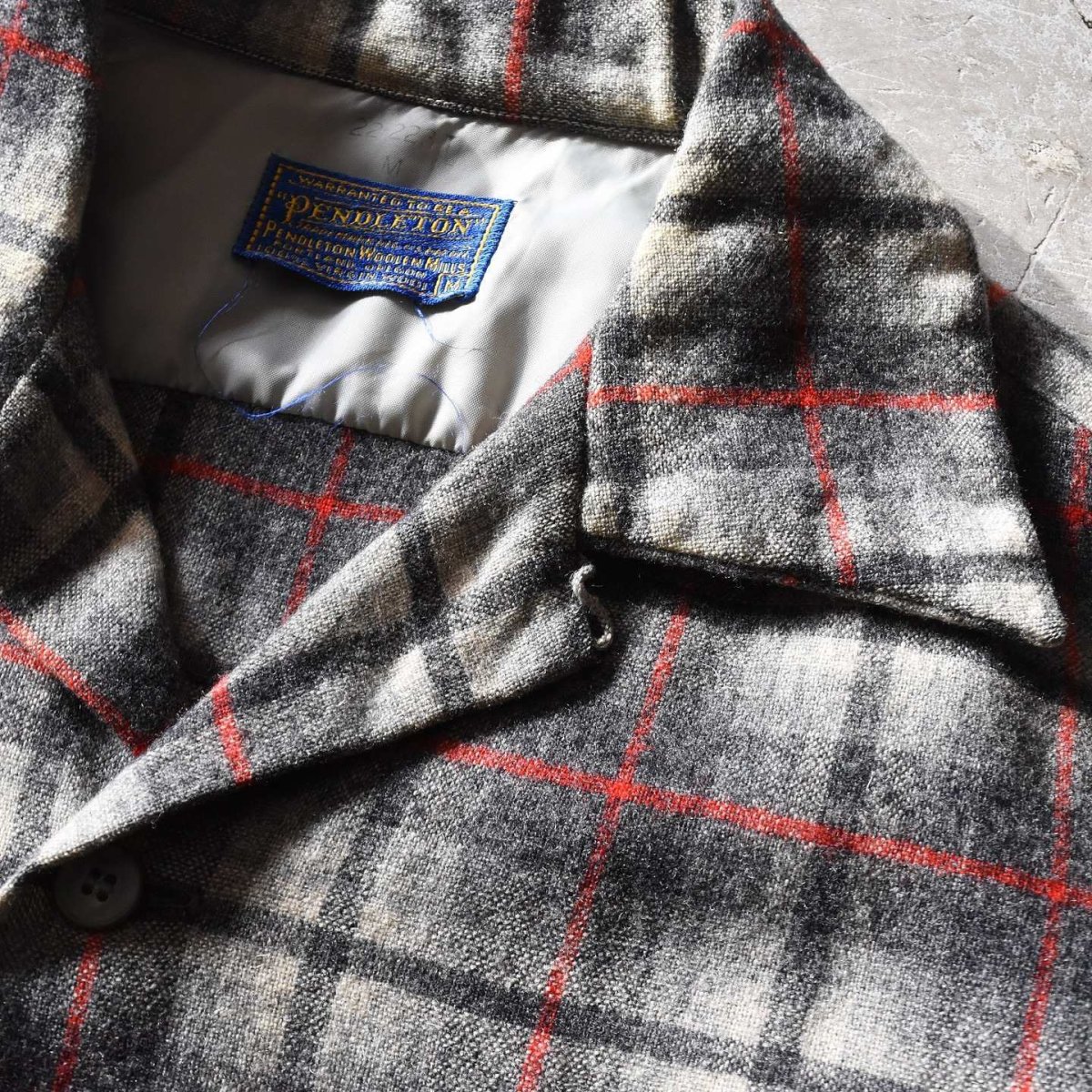 画像6: 1950s PENDLETON ウールシャツ　 "MADE IN USA"　 表記M  (6)