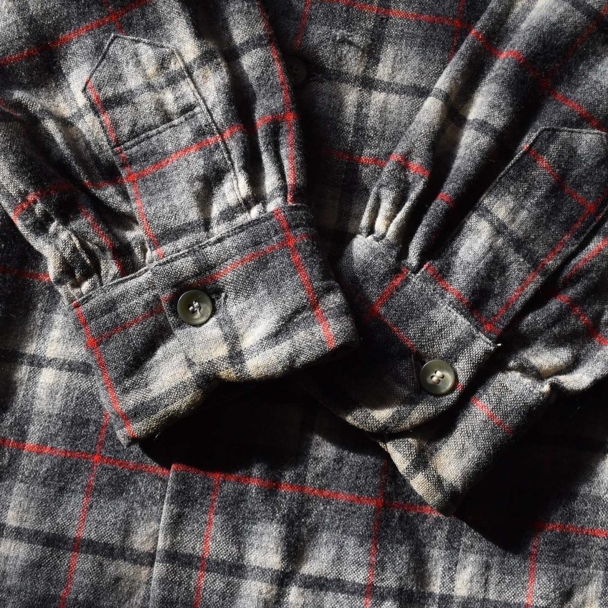 画像15: 1950s PENDLETON ウールシャツ　 "MADE IN USA"　 表記M  (15)