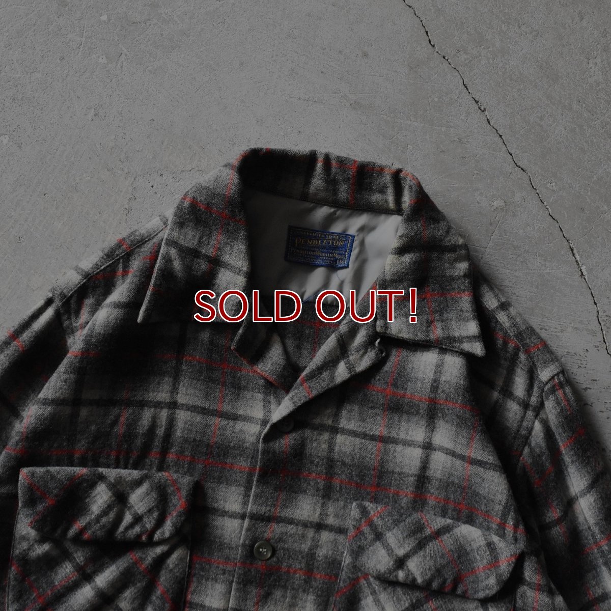 画像4: 1950s PENDLETON ウールシャツ　 "MADE IN USA"　 表記M  (4)