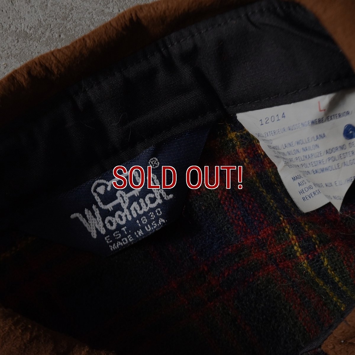 画像3: 1980s Woolrich ウールシャツ　 "MADE IN USA"　 表記L  (3)
