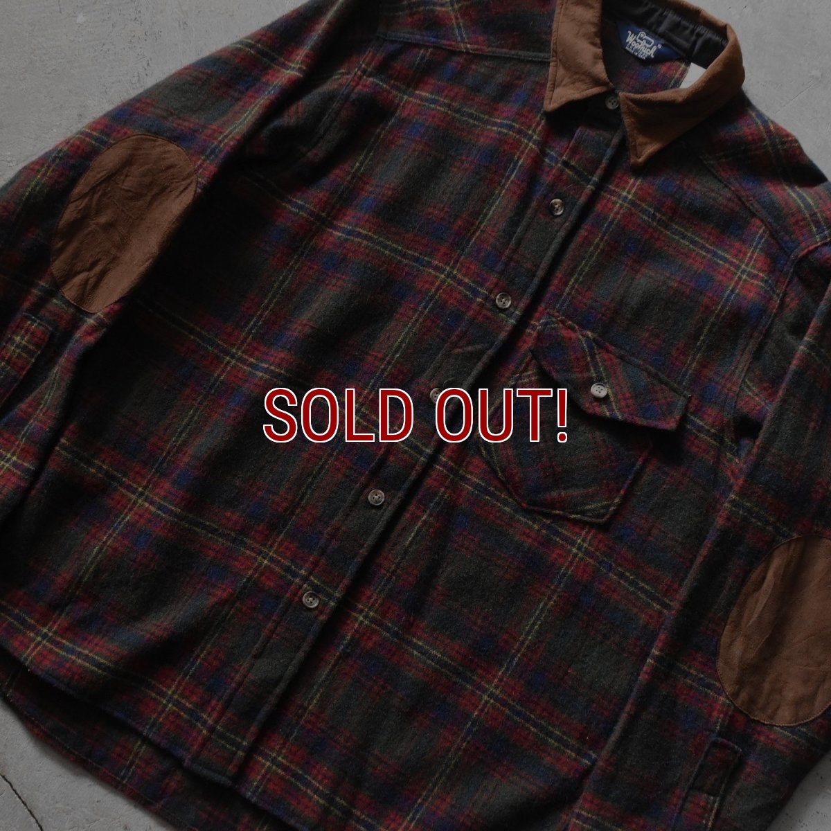 画像6: 1980s Woolrich ウールシャツ　 "MADE IN USA"　 表記L  (6)