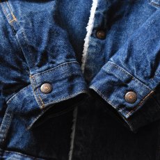画像10: 1990s Levi's 71608 デニムボアジャケット　 "MADE IN USA"　 表記44  (10)