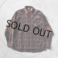 1980s Woolrich ウールシャツ　 "MADE IN USA"　 表記L 