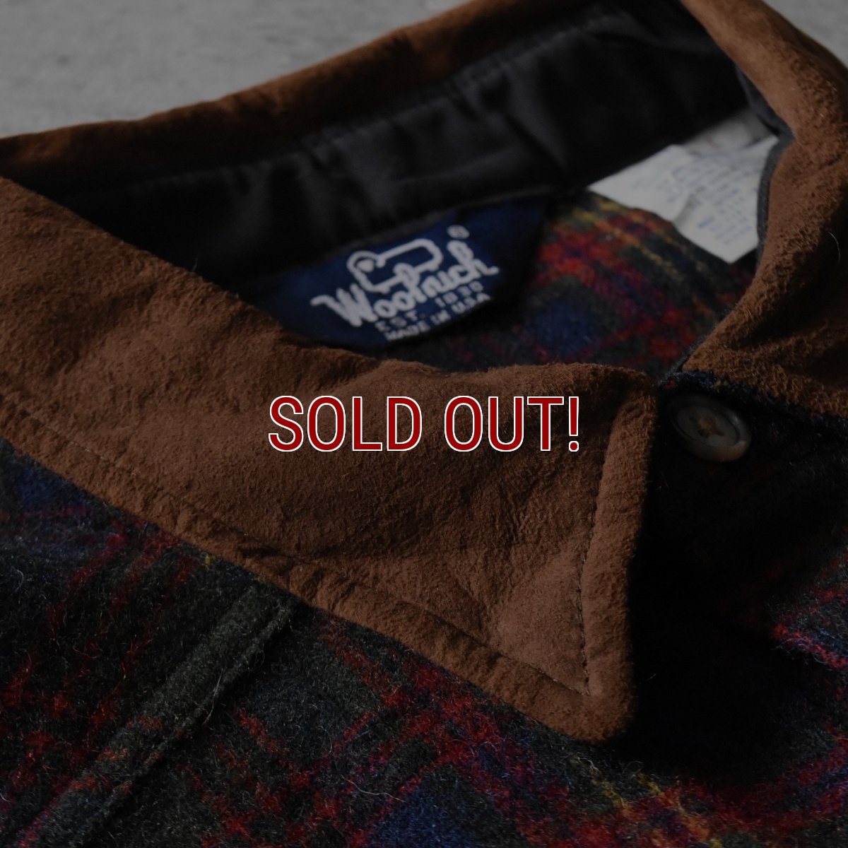 画像5: 1980s Woolrich ウールシャツ　 "MADE IN USA"　 表記L  (5)