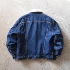 画像2: 1990s Levi's 71608 デニムボアジャケット　 "MADE IN USA"　 表記44  (2)