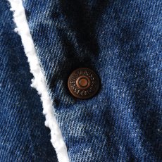 画像8: 1990s Levi's 71608 デニムボアジャケット　 "MADE IN USA"　 表記44  (8)