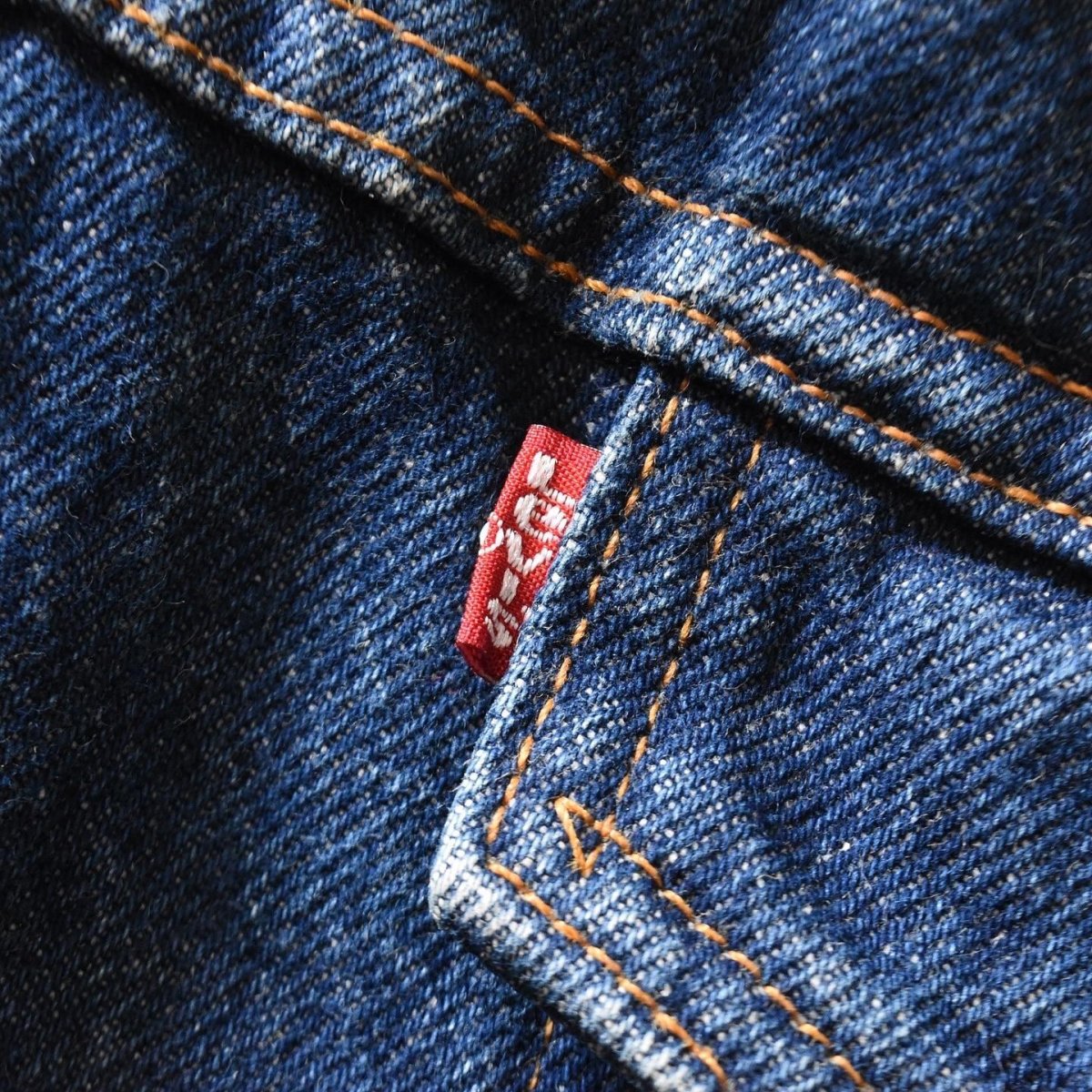 画像7: 1990s Levi's 71608 デニムボアジャケット　 "MADE IN USA"　 表記44  (7)