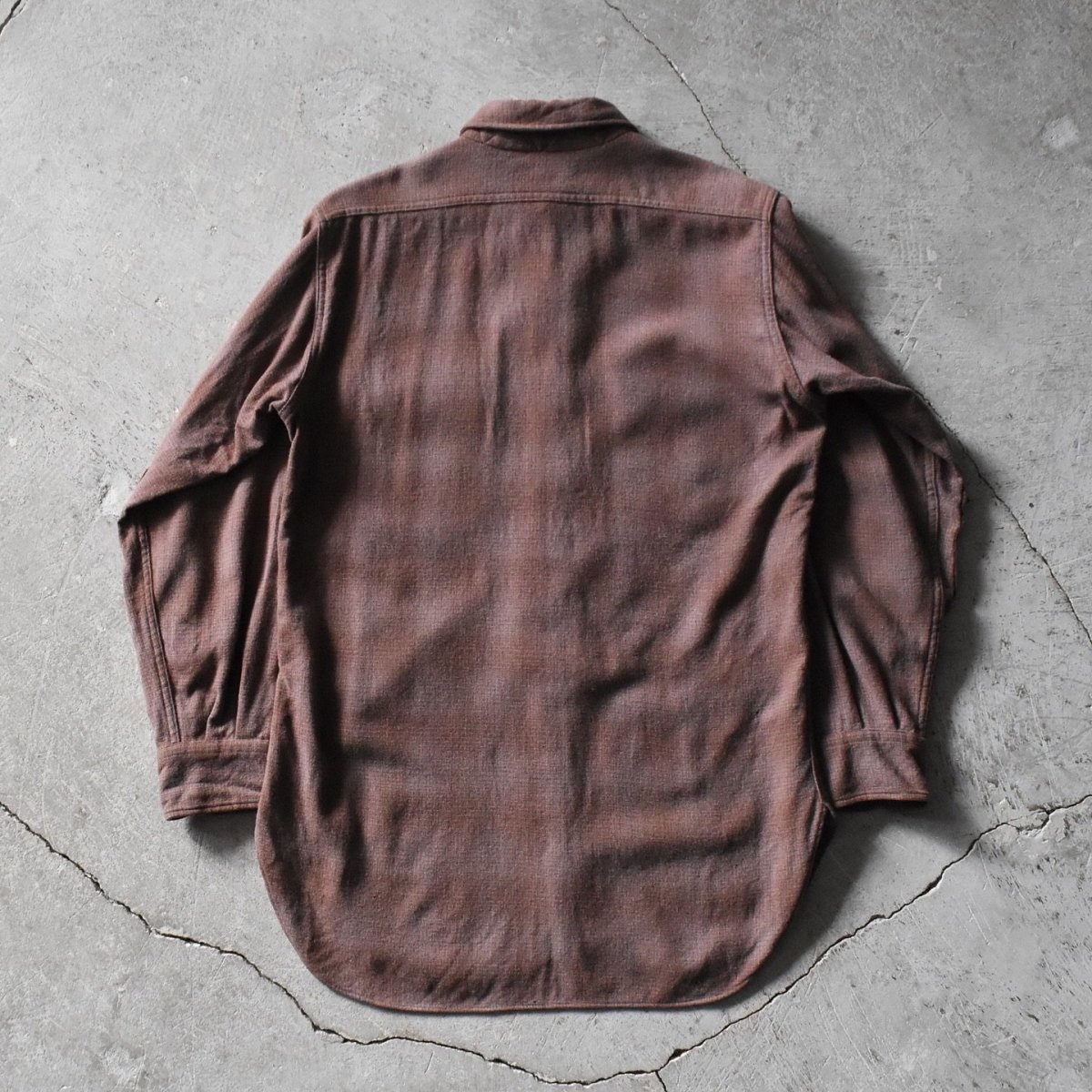画像2: 1940s PENDLETON ウールシャツ　 "オンブレ"　 実寸M  (2)