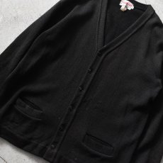 画像5: 1960s BROADWAY KNITING MILLS レタードカーディガン　 "MADE IN USA"　 表記XL  (5)