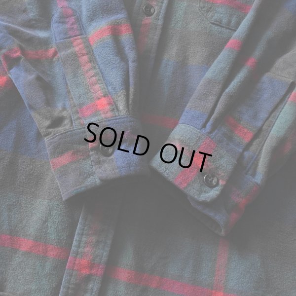 画像8: 1980s L.L.Bean シャモアクロスシャツ　 "MADE IN USA"　 表記L 