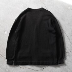 画像2: 1960s BROADWAY KNITING MILLS レタードカーディガン　 "MADE IN USA"　 表記XL  (2)