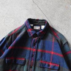 画像4: 1980s L.L.Bean シャモアクロスシャツ　 "MADE IN USA"　 表記L  (4)