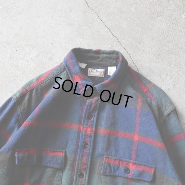 画像4: 1980s L.L.Bean シャモアクロスシャツ　 "MADE IN USA"　 表記L 