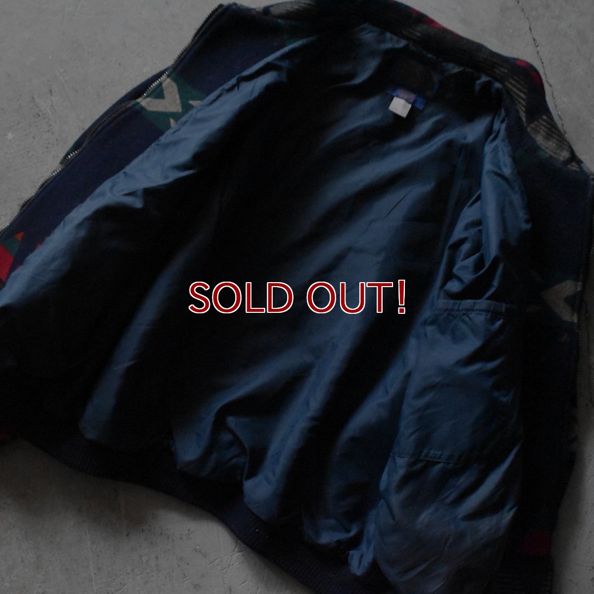 画像17: 1990s PENDLETON ネイティブ柄ウールジャケット　 "MADE IN USA"　 表記L  (17)