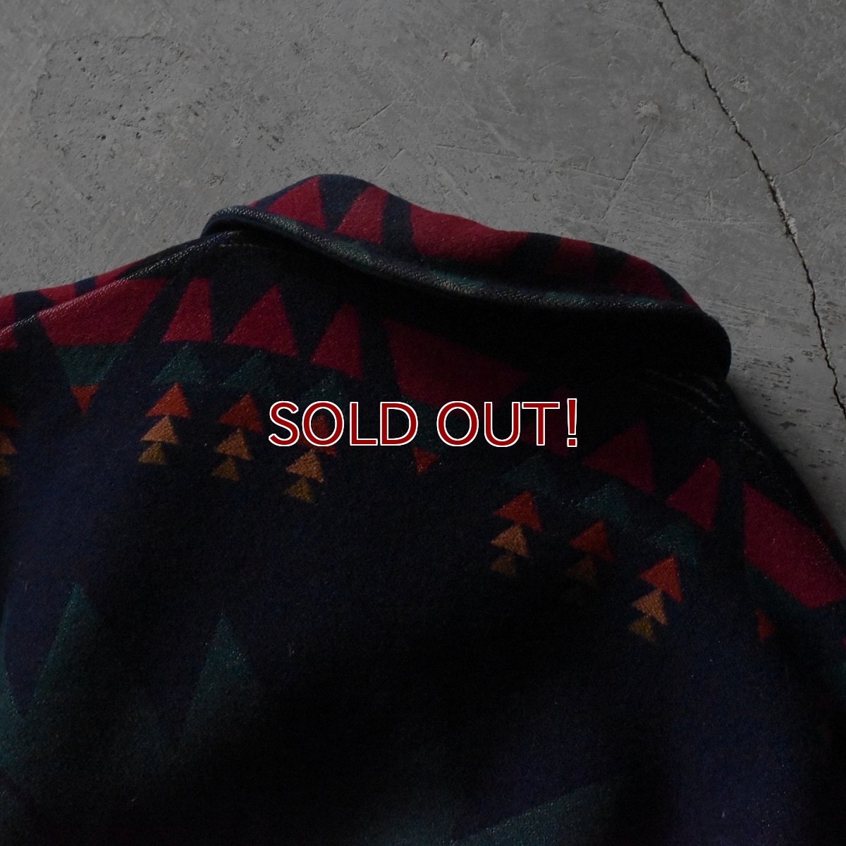 画像15: 1990s PENDLETON ネイティブ柄ウールジャケット　 "MADE IN USA"　 表記L  (15)